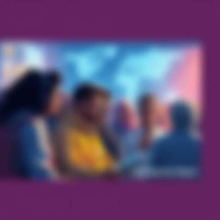 People engaging in discussions about the new 2th migration and its effects on their communities.