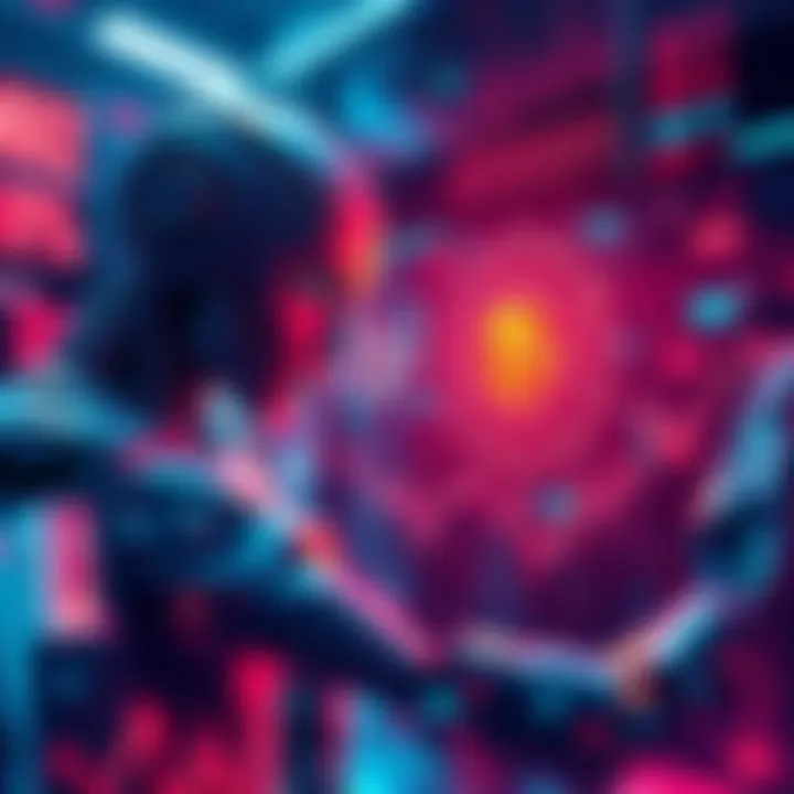 AI Trading in Crypto An autonomous AI agent trading cryptocurrency, showcasing complex algorithms and secure transactions, emphasizing the importance of privacy technologies.