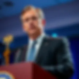 CFTC Chairman Michael Selig speaking about new cryptocurrency regulations