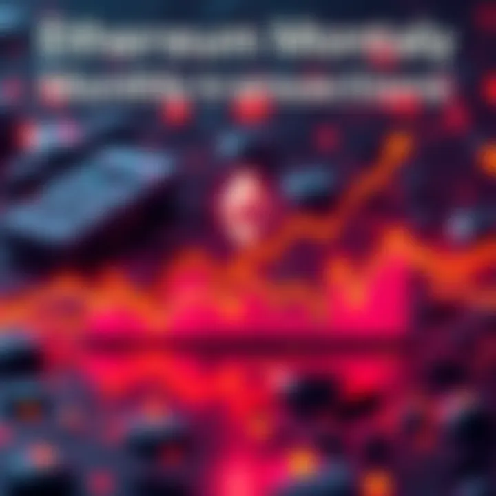 Ethereum Monthly Transactions Record A graphic showing a rising chart representing increasing monthly transactions on Ethereum L1 and L2 in 2025.