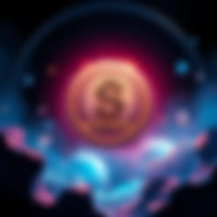 Graphic showing the $NETHER token with a 14-day sale announcement and details of benefits like staking and rewards.