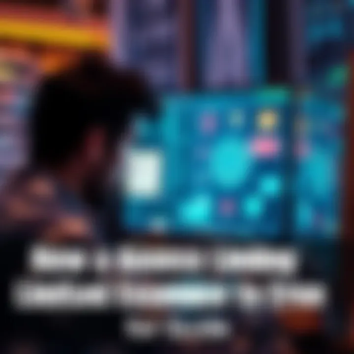 A person looking at a computer screen with various online resources and strategies for obtaining limited essence without spending money