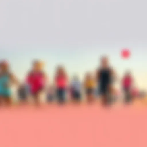 A vibrant photo of people enjoying various physical activities like running, cycling, and yoga, representing a lively active day.