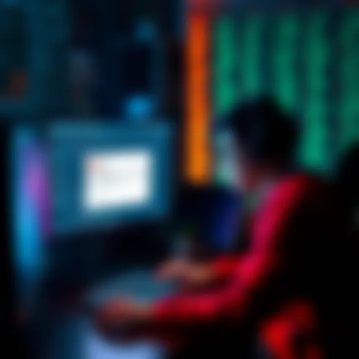 A frustrated user looking at their computer screen showing an error message while trying to withdraw rewards from Adalite.