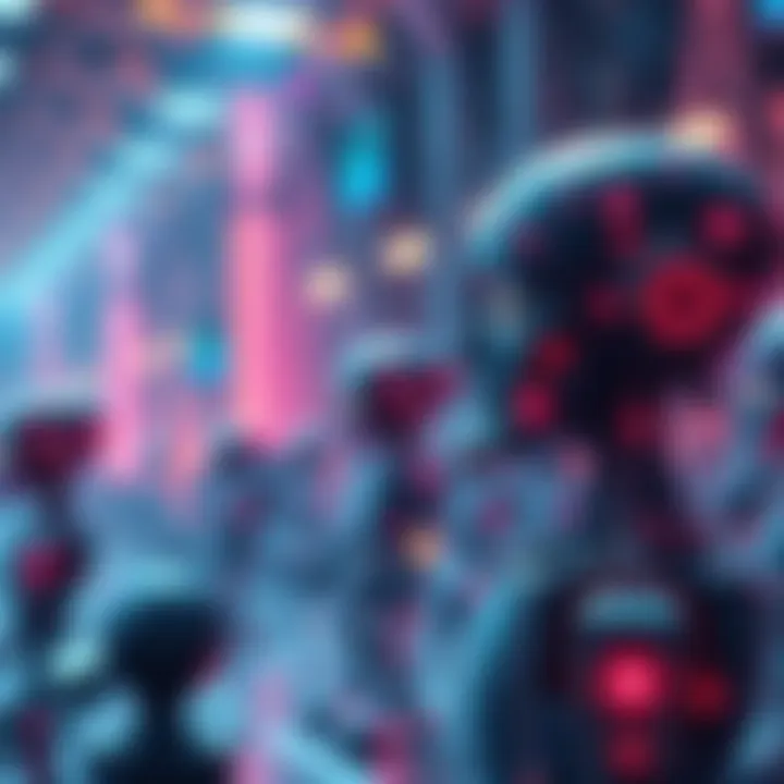 A visual representation of AI agents working within a user-owned infrastructure, highlighting community engagement and insights from Charles Hoskinson.