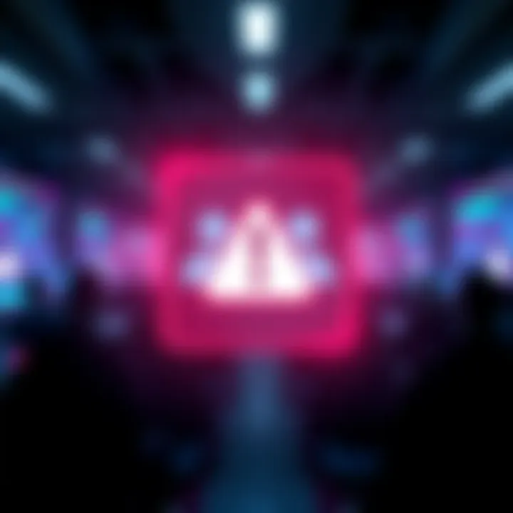 A digital representation of a group chat icon with a warning symbol indicating it has shut down, symbolizing the sudden halt in communication within the Algorand community