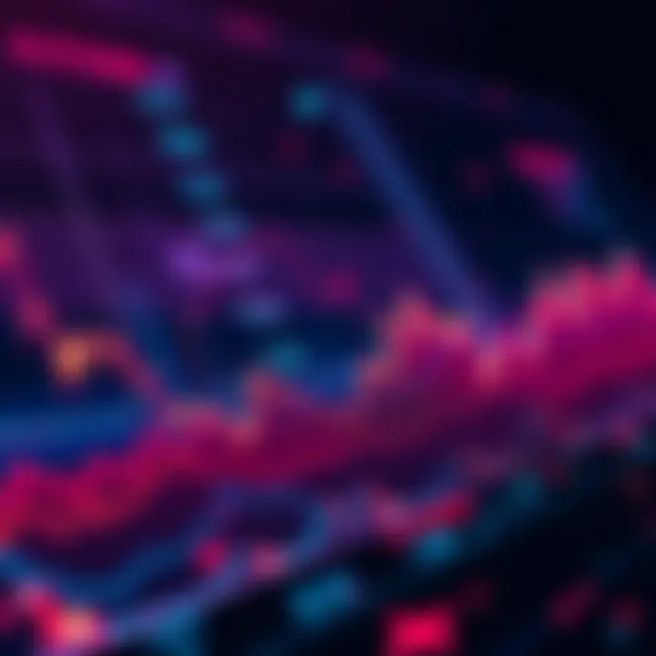 Altcoin Market Decline A chart showing a sharp drop in altcoin values, illustrating the liquidity crisis in the cryptocurrency market.