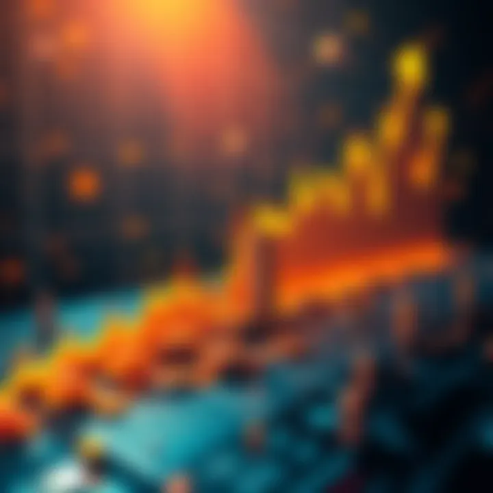 A graph showing a steep decline in altcoin values over the past year, indicating significant losses in the crypto market.