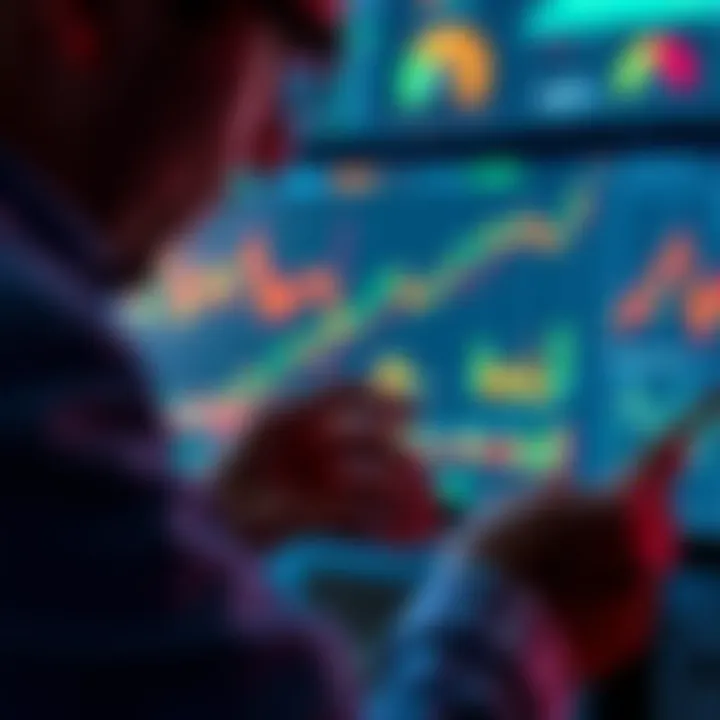 A person examining financial charts and graphs representing the potential returns of AE investment.