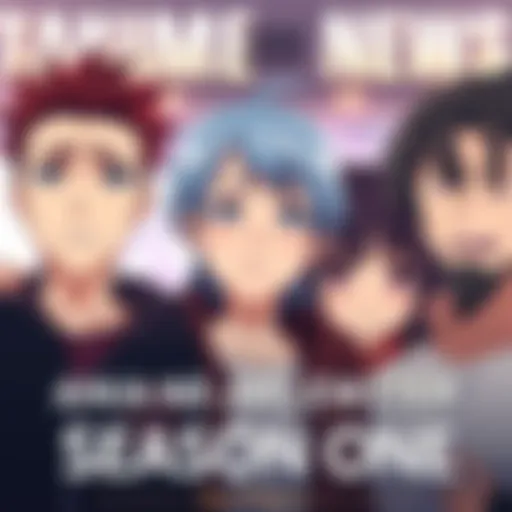 Characters from anime series showing sadness after season one
