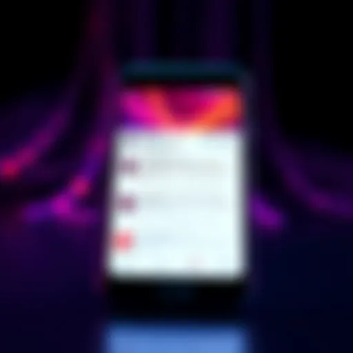 A smartphone screen displaying Ankr's Twitter feed with recent tweets about development projects.