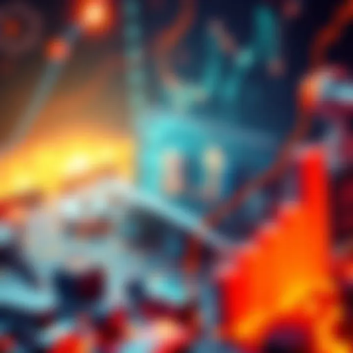 Anthropic's Fable 5.1 Release A visual representation of Anthropic's Fable 5.1 with tech elements and a growth chart, symbolizing competition and upcoming IPO.