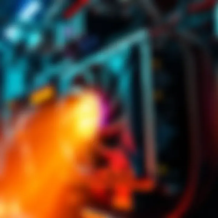 Antminer Z15 Pro cryptocurrency miner operating with stable performance and power efficiency