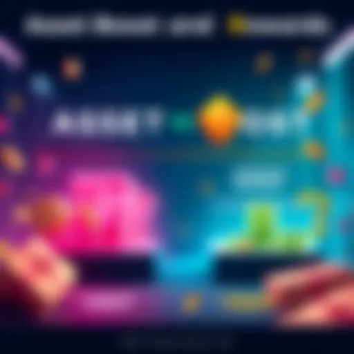 Illustration showing a comparison between saving Asset Boost and buying parcels for Special Rewards Bonus.