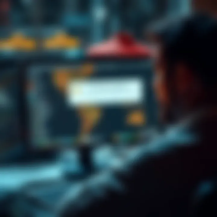 A frustrated person looking at a computer screen displaying an error message about Atlas Earth features not launching as promised