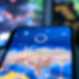 Atlas Earth App Loading Screen A phone screen showing the Atlas Earth app stuck on the loading screen with a spinning icon