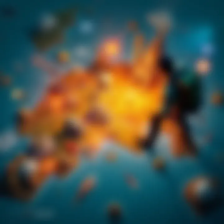 A player engaged in Atlas Earth gameplay, interacting with various game elements on a digital map.