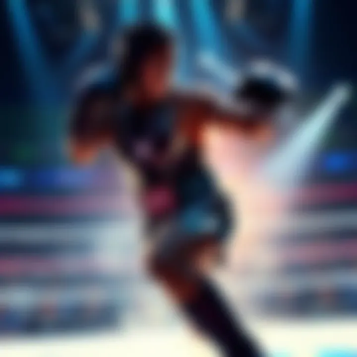 Atom uses shadow mode in the final round of the Zeus fight, showcasing a dramatic moment in the boxing ring against Charlie.
