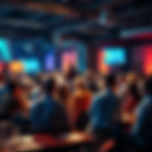 A lively online discussion among auction enthusiasts sharing insights and tips