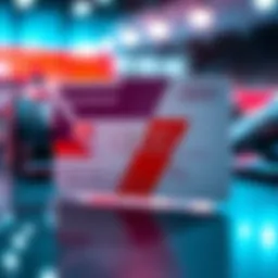 A close-up of the Audi Revolut F1 card featuring racing graphics and the Audi logo.