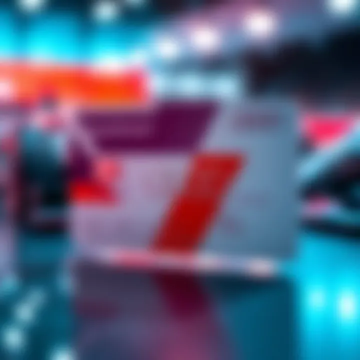 A close-up of the Audi Revolut F1 card featuring racing graphics and the Audi logo.