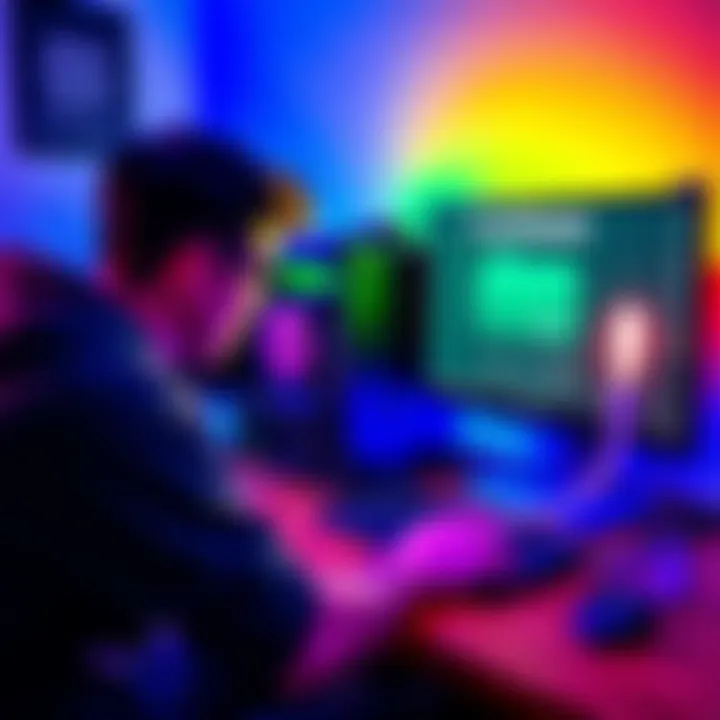 A person setting up an Avalon 3s Bitcoin miner connected to a computer, with a Coinbase wallet on the screen.