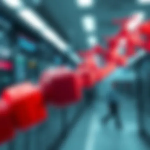 A digital representation showing the removal of the Avery Dennison node from a list, with a focus on future implications for projects in the field.