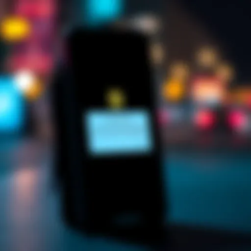 A smartphone displaying the Backpack Wallet app with error message about update issues