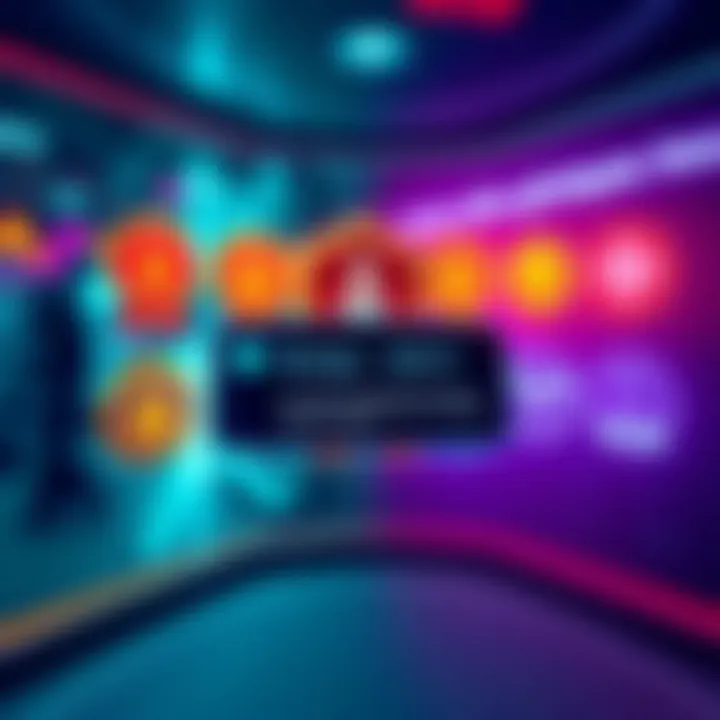 A digital screen showing all badges unlocked with an alert about a glitch in the system
