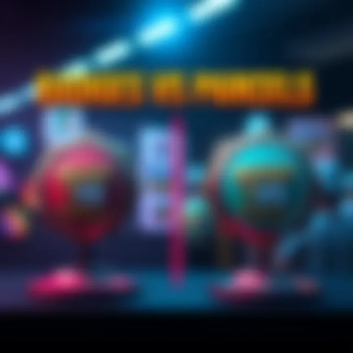 A graphic showing badges and parcels side by side, highlighting their differences in value and utility for gamers.