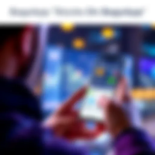 BagsApp Launches Stocks On BagsApp A person using a smartphone to quickly launch a company through the BagsApp platform, showcasing the app interface with stock options and registration features.