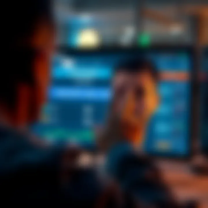 A frustrated person looking at a computer screen showing withdrawal options with SWIFT missing.