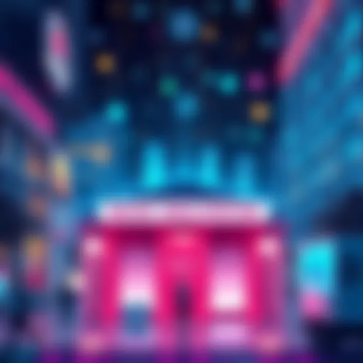 Banks Adopting On-Chain Services Illustration of banks integrating blockchain technology for on-chain services, showcasing a digital transformation in finance.