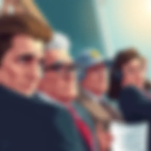 Illustration of banks showing resistance to new financial regulations with worried expressions, representing competition concerns.