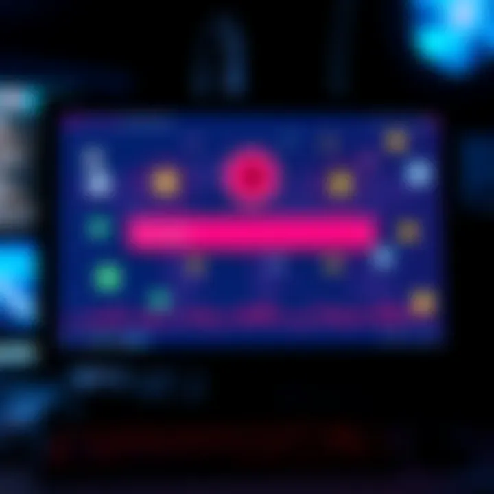 A computer screen showing a digital wallet interface with cryptocurrency icons and a search bar, representing the inquiry into Barron Trump's cryptocurrency holdings.