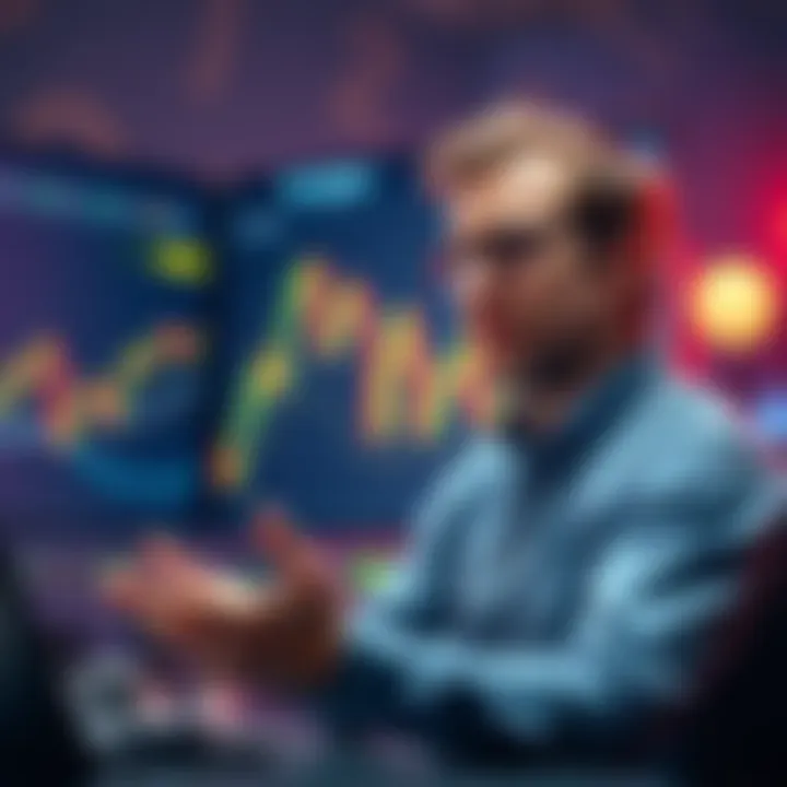 Analyst Ben Cowen discussing Bitcoin price trends with graphs and charts in the background