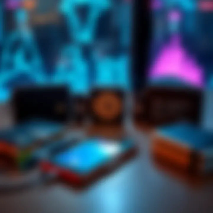 Cold wallets for Bitcoin including Trezor 3 displayed on a table