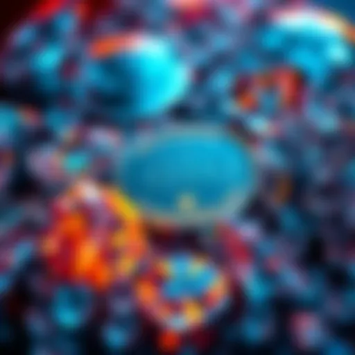 A visual representation of BID Tokens alongside shiny diamonds, highlighting their connection and the topic of disappearance.