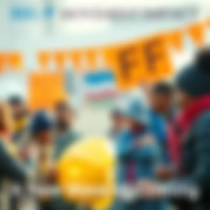 People engaging in community activities inspired by the BIG F movement, showcasing collaboration and change.