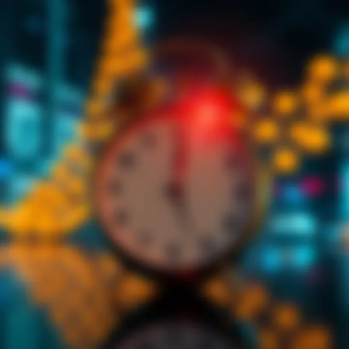 Clock showing urgency for Binance to meet compliance for European market