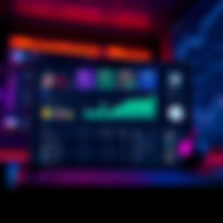 A dashboard displaying analytics for Solana traders, showing top performers, holdings, and unique avatars.