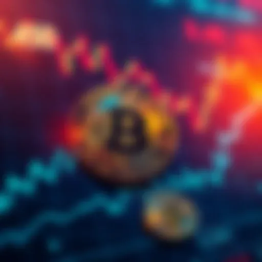 A financial chart displaying Bitcoin's resilience alongside fluctuating altcoin values, highlighting market volatility.