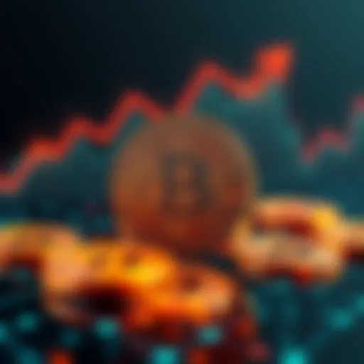 A visual representation of Bitcoin stabilizing with arrows showing movement towards quality altcoins, indicating market changes.
