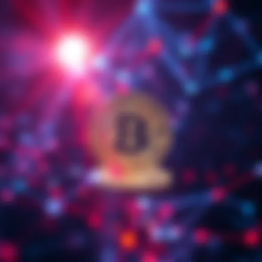 A visual representation of Bitcoin moving to the Cardano network, highlighting the vibrant DeFi activity in the ecosystem.