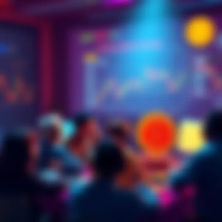 People discussing Bitcoin on a forum with various crypto symbols and charts visible