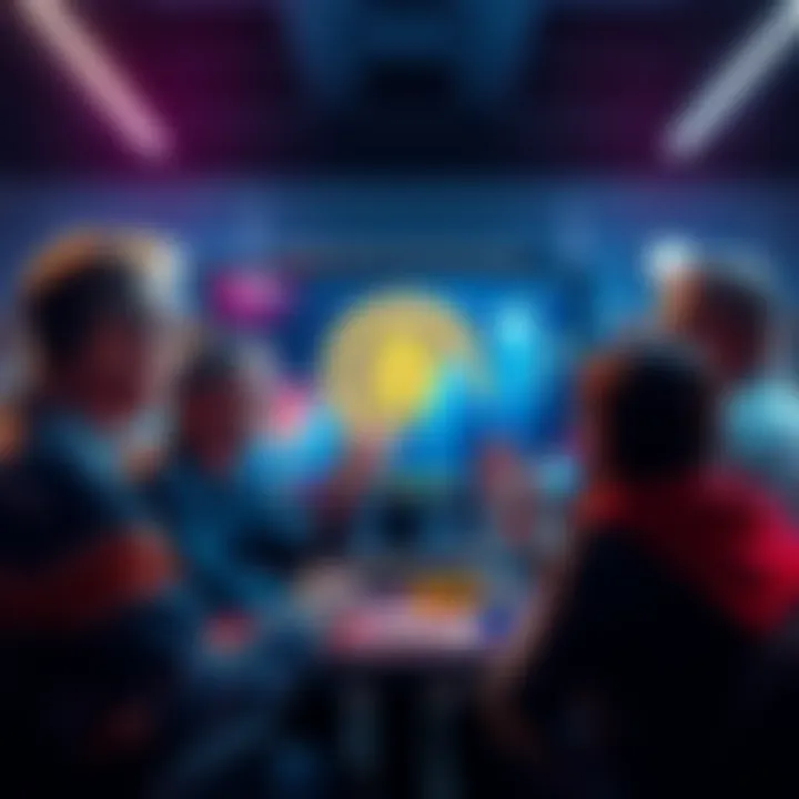 A group of people reviewing a video on Bitcoin, analyzing points made against it, and engaging in discussion.