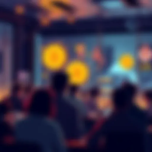 People engaging in a discussion about Bitcoin, sharing insights and asking questions.