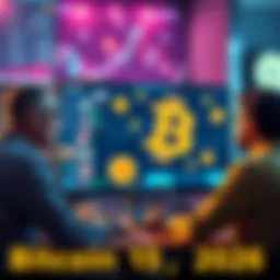 People engaging in a lively Bitcoin conversation online, sharing ideas and insights on a computer screen.