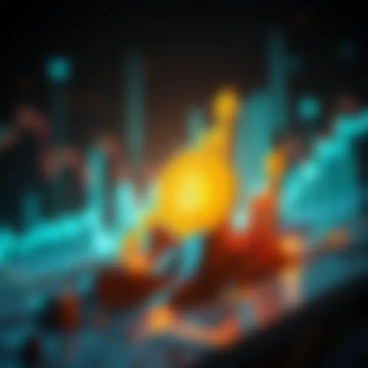 A graphic showing rising Bitcoin price charts with bullish arrows, symbolizing investor optimism ahead of the halving event.