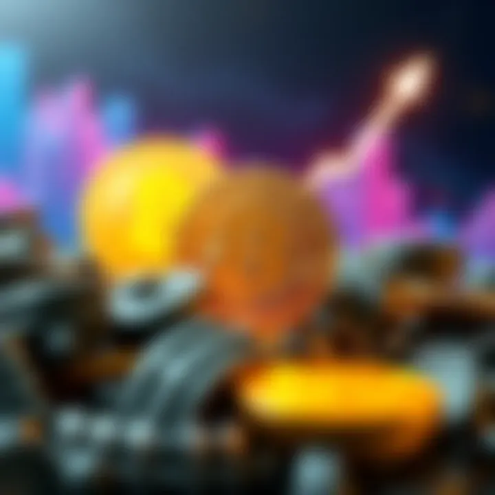 Bitcoin price at $74K with Pi Network’s token showing a notable rise, symbolizing growth in the crypto market.